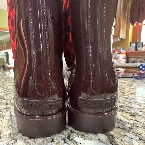 COACH Chelsea Rain Boots - Picture 6 of 8